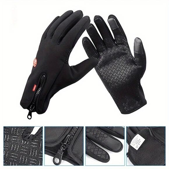 Waterproof and Windproof Touch Screen Men & Women's Winter Gloves - Picture 2 of 5